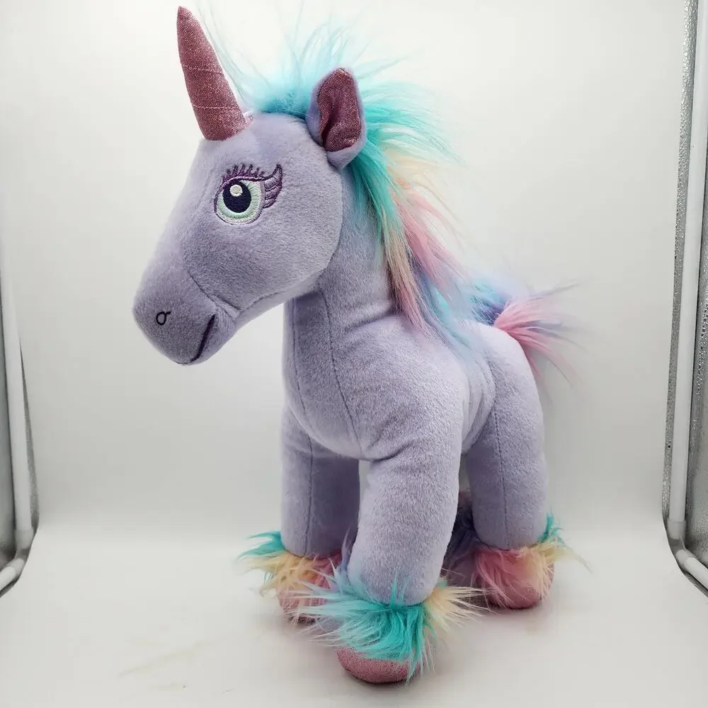 Build a Bear Fairy Friends Purple Unicorn Plush Stuffed Animal 15